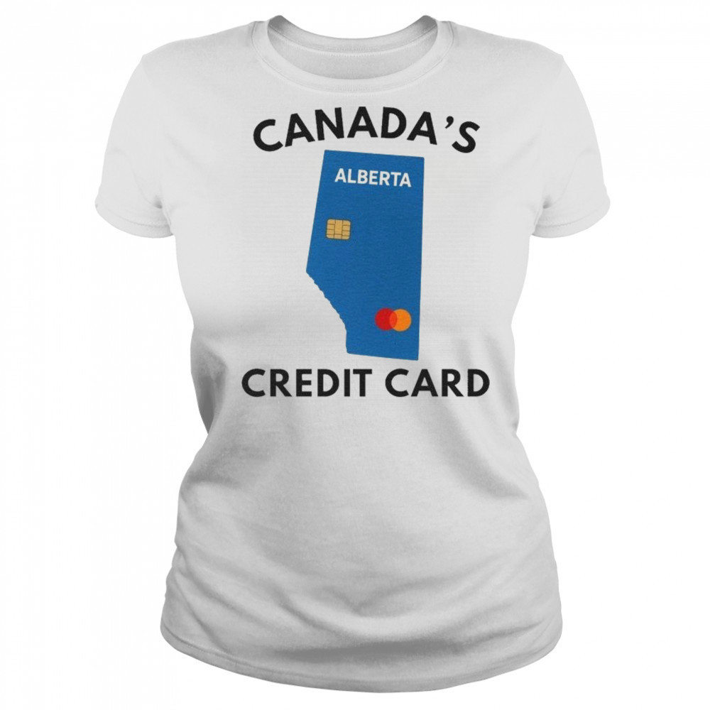 Canada’s Alberta Credit Card T-shirt Women's T-shirt
