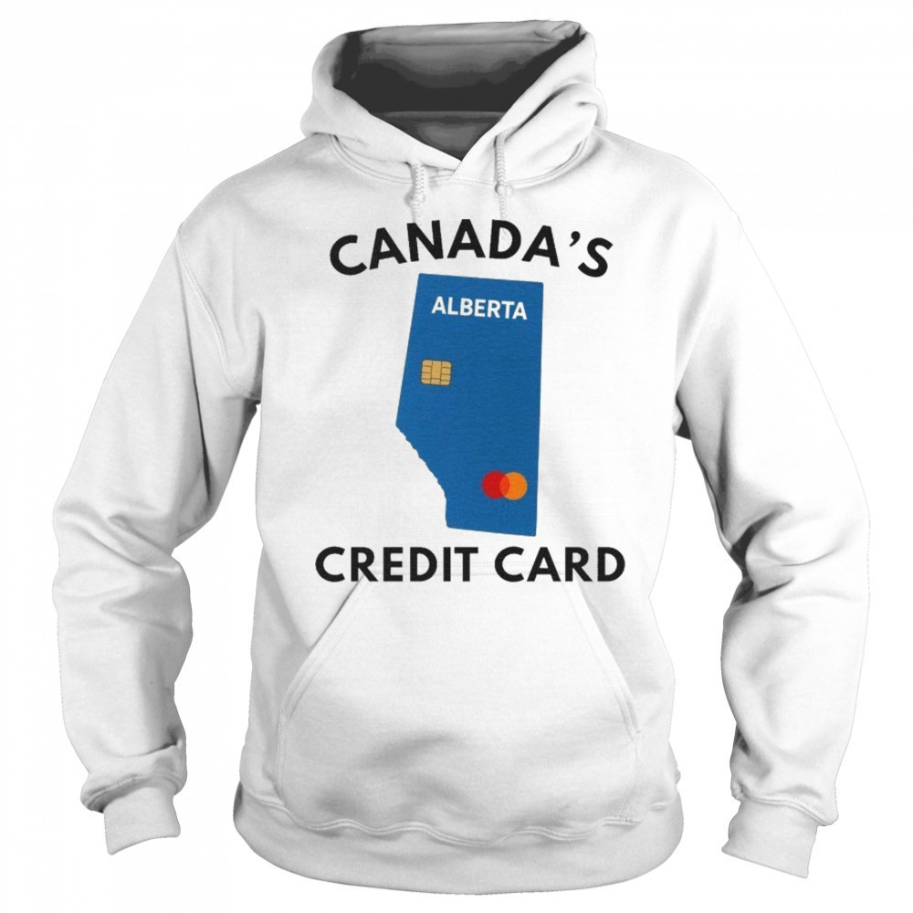 Canada’s Alberta Credit Card T-shirt Sweatshirt