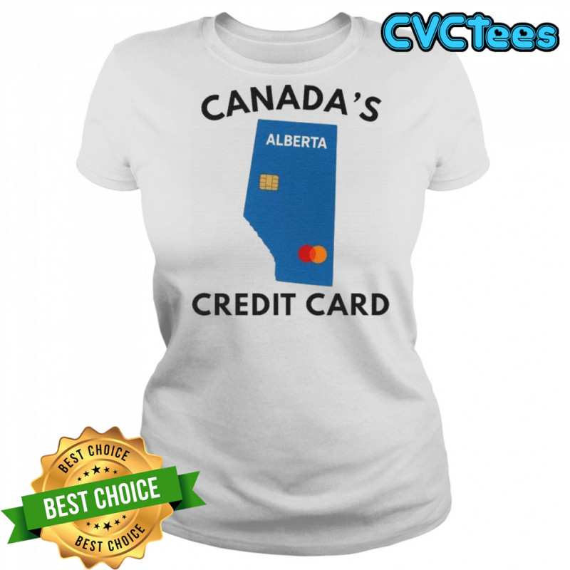 Canada’s Alberta Credit Card T-shirt Women's T-shirt
