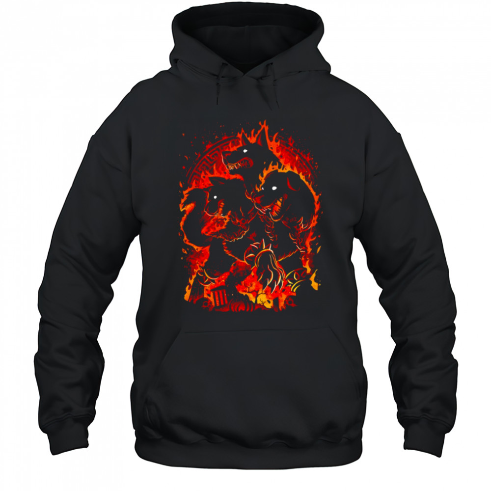 Cerberus the Hellhound shirt Hoodie