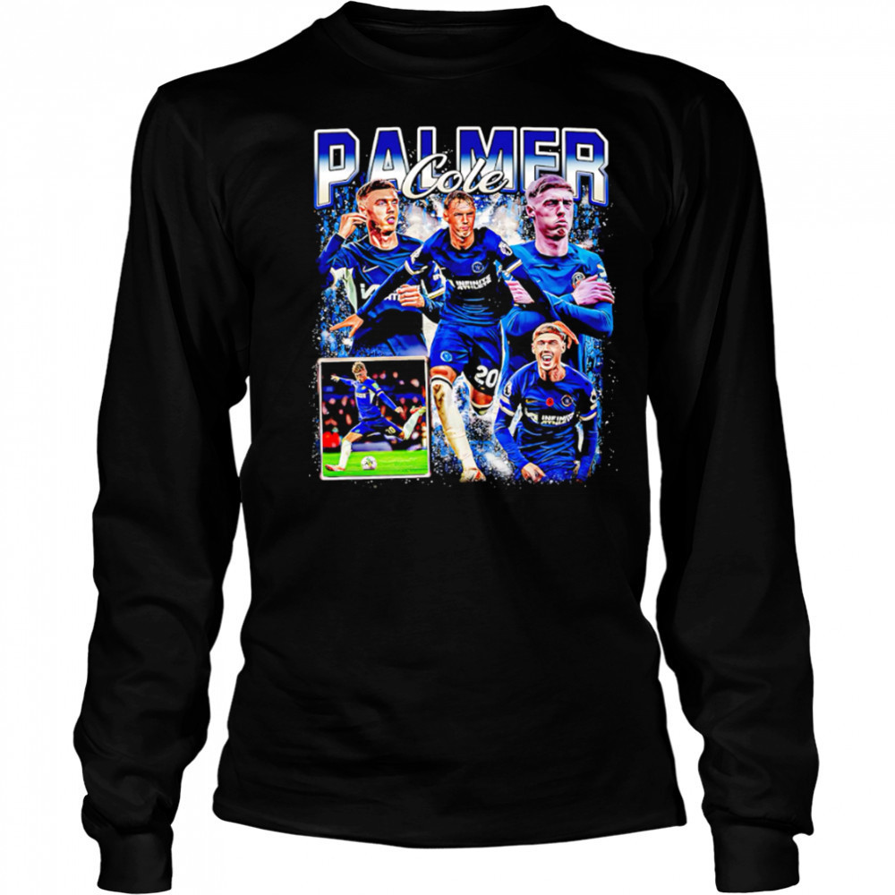 Chelsea Cole Palmer English soccer player graphic shirt Long Sleeved