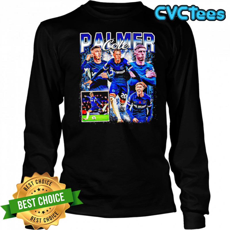 Chelsea Cole Palmer English soccer player graphic shirt Long Sleeved