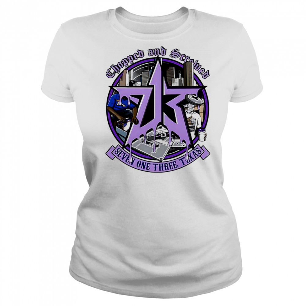 Chopped and Screwed Seven One Three Texas shirt Women's T-shirt