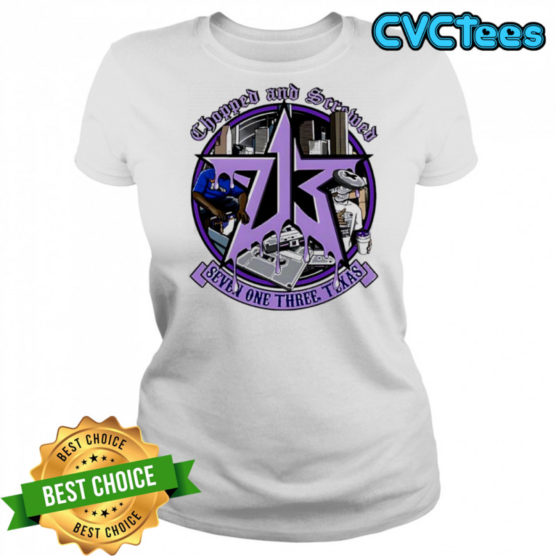 Chopped and Screwed Seven One Three Texas shirt Women's T-shirt