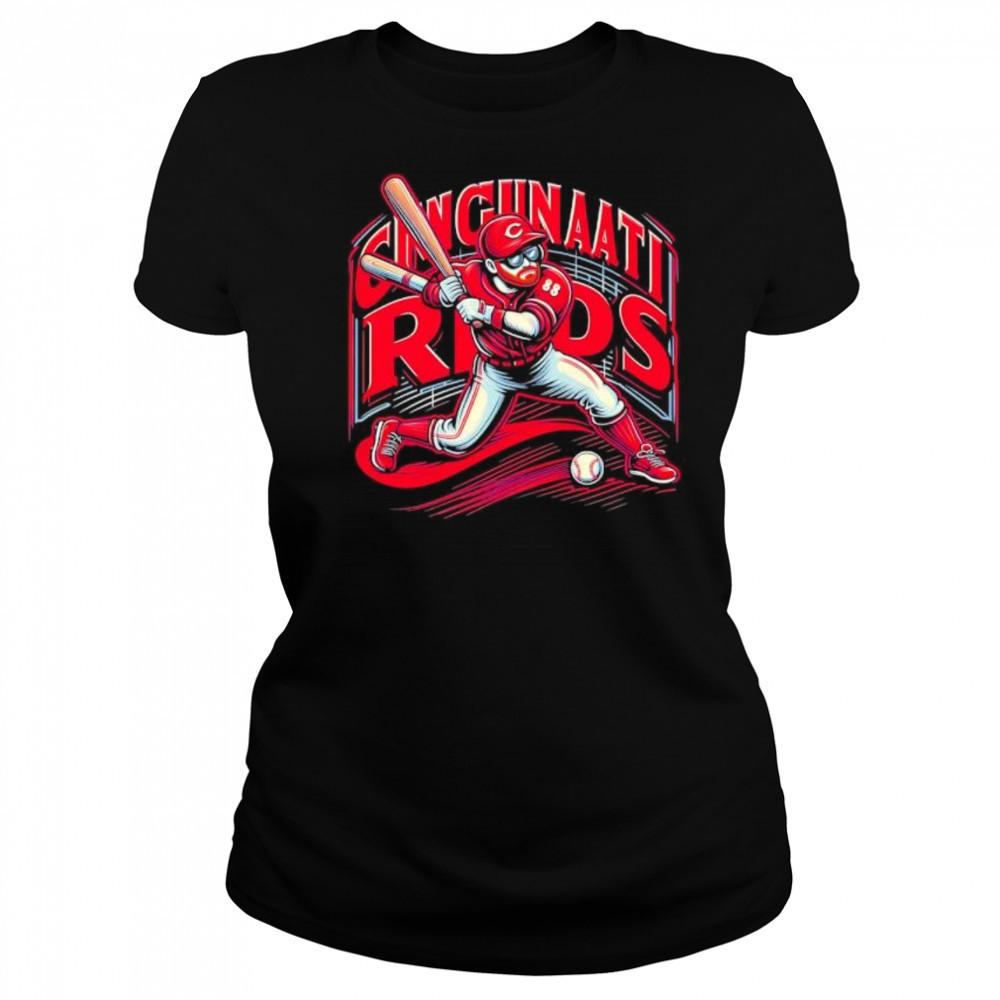 Cincinnati Reds player art shirt Women's T-shirt