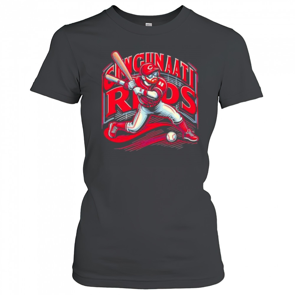 Cincinnati Reds player art shirt Women's T-shirt