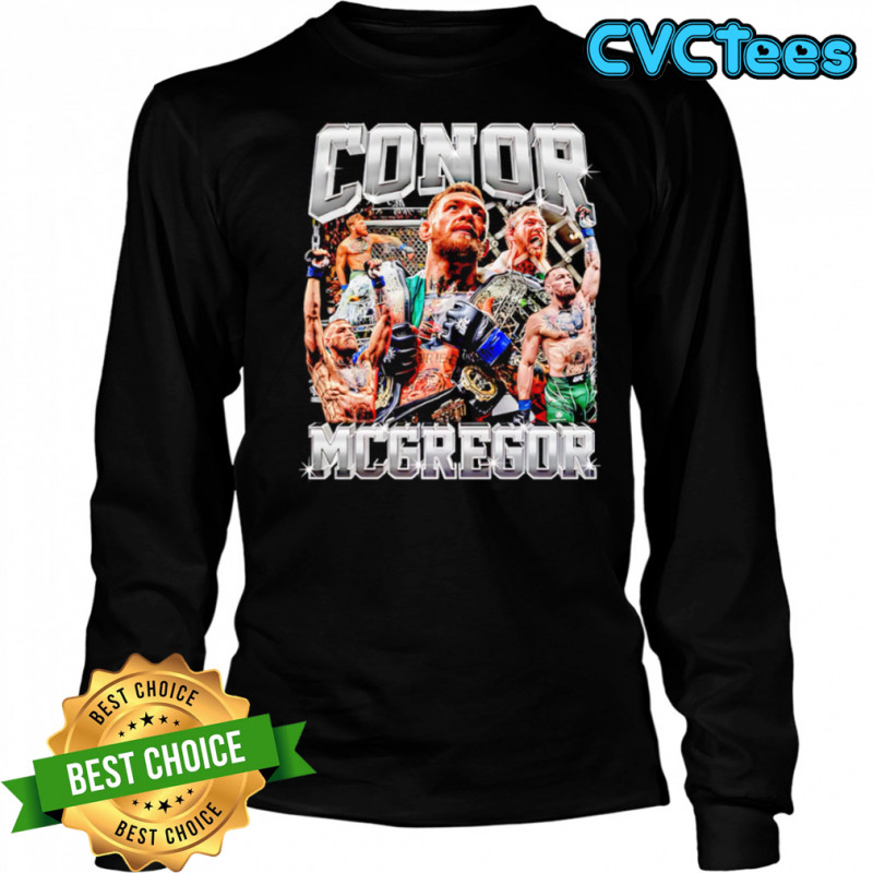 Conor McGregor Irish mixed martial artist UFC graphic shirt Long Sleeved