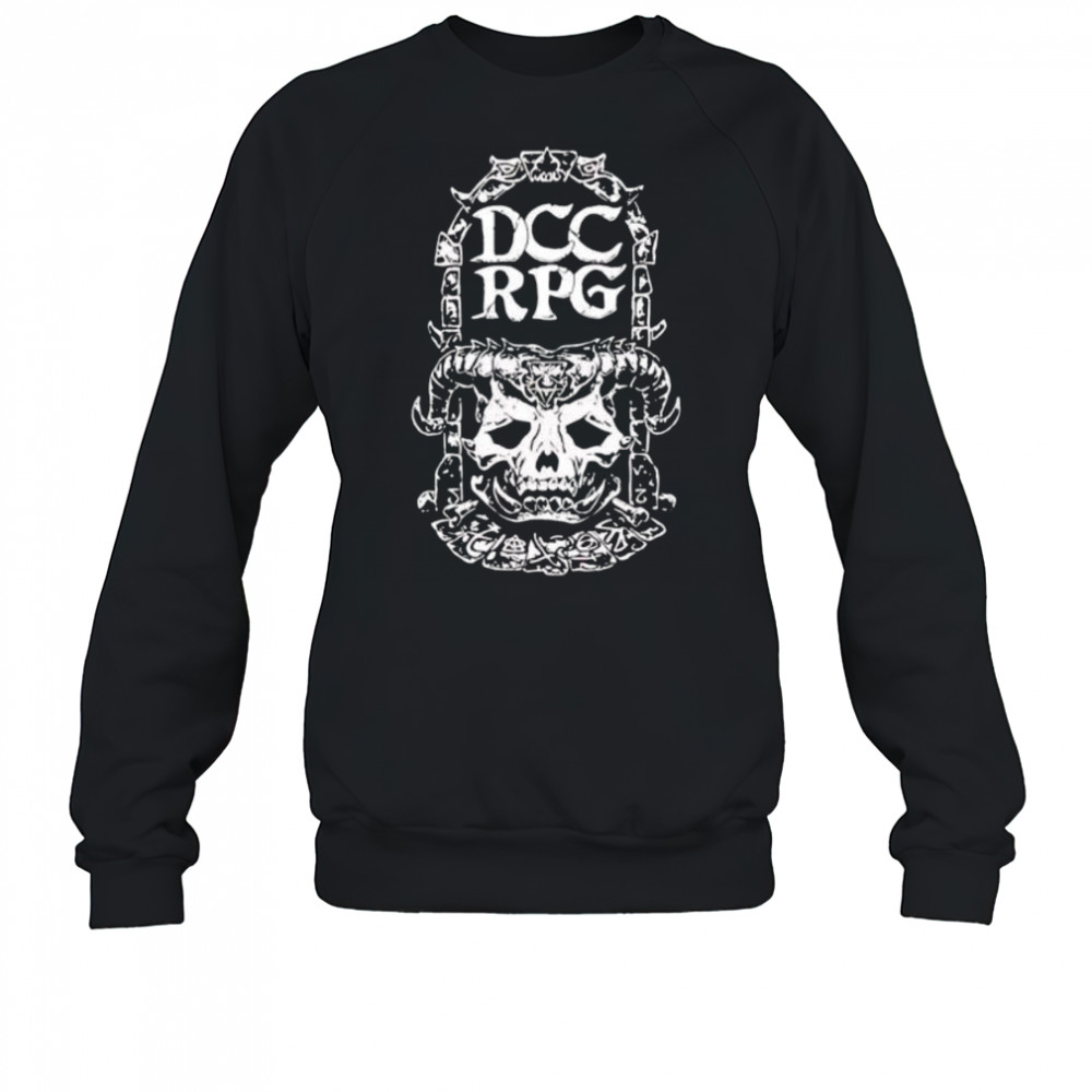 Dcc Rpg Goat Skull retro shirt Sweatshirt