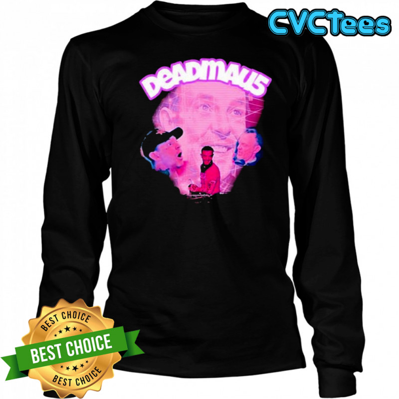 Deadmau5 Face T-shirt Long Sleeved