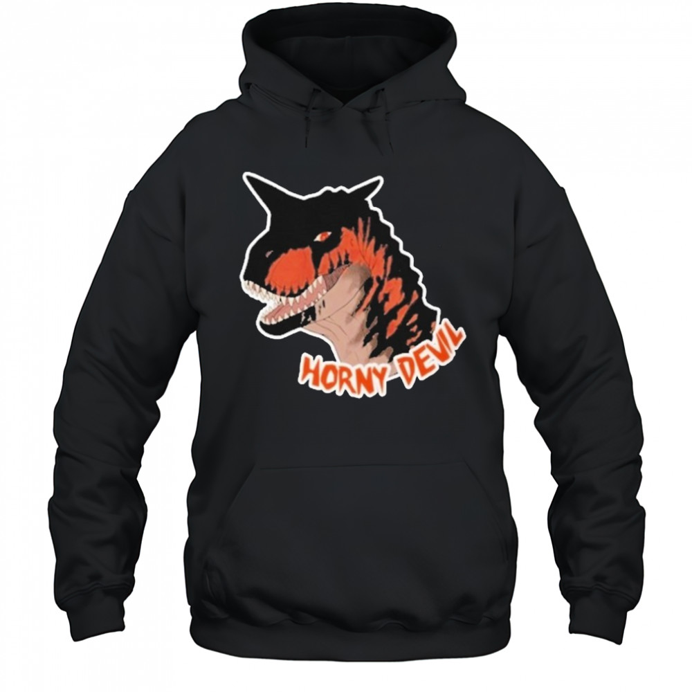 Dinosaur Carnotaurus Horny Devil T-shirt Hoodie