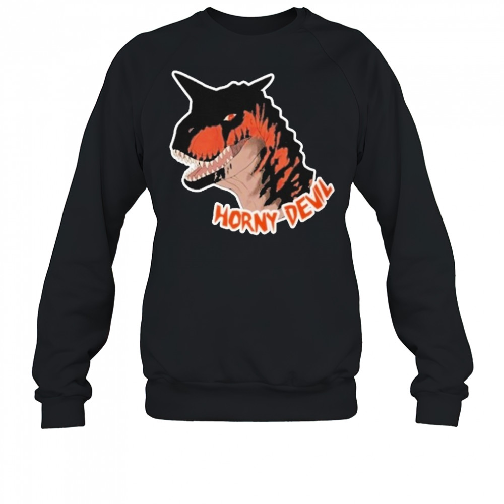 Dinosaur Carnotaurus Horny Devil T-shirt Sweatshirt