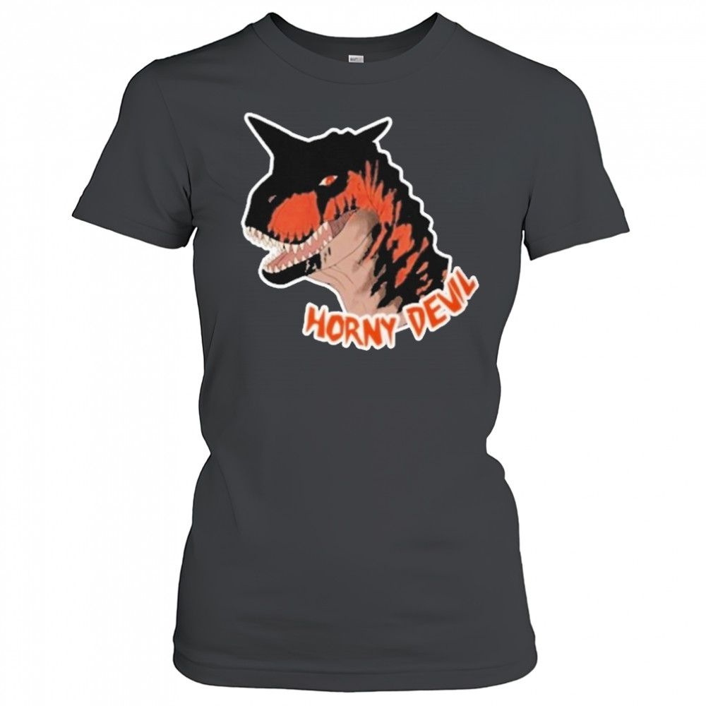 Dinosaur Carnotaurus Horny Devil T-shirt Women's T-shirt