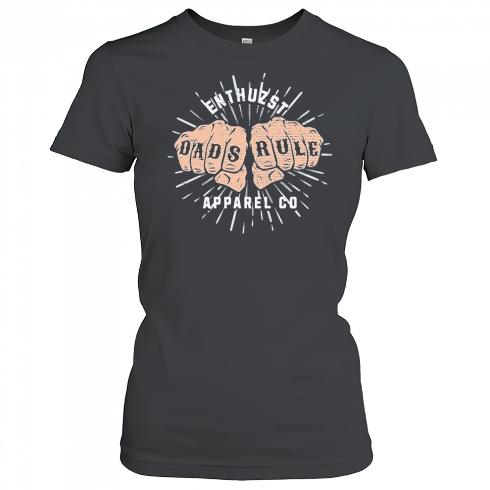 Enthuzst Dads Rule Hands T-shirt Women's T-shirt