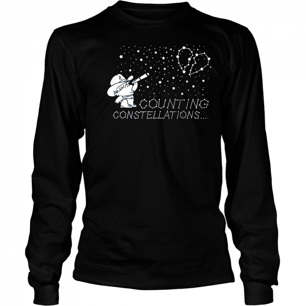 Flatland Cavalry Counting Constellations T-shirt Long Sleeved