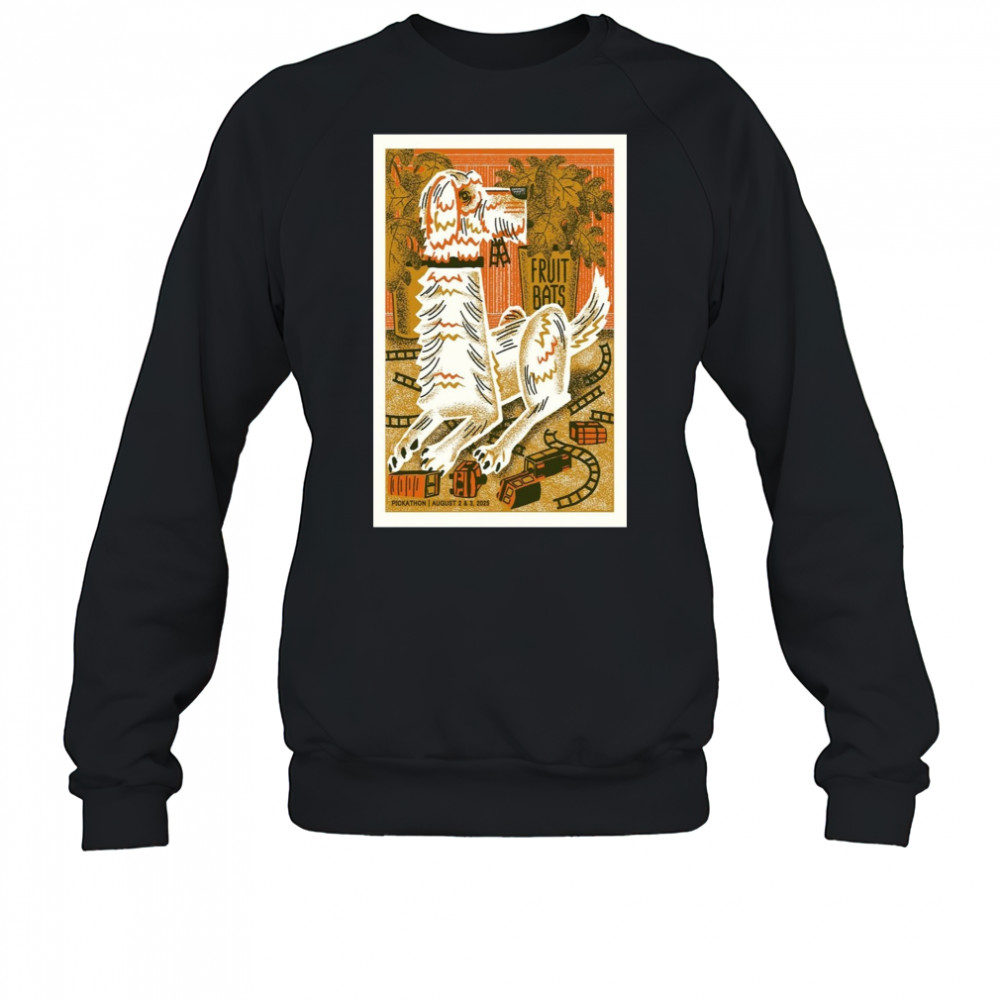 Fruit Bats In Happy Valley OR On Aug 2-3 2025 Tour Poster T-Shirt Sweatshirt