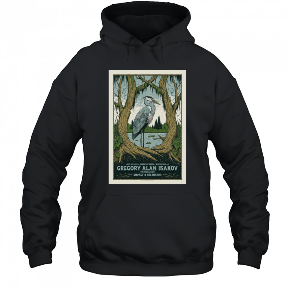 Gregory Alan Isakov The Momentary Green 2025 Tour Poster T-Shirt Hoodie