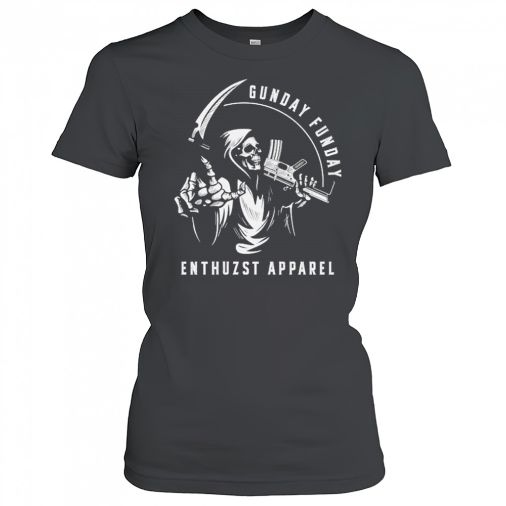 Gunday Funday Enthuzst Grim Reaper T-shirt Women's T-shirt