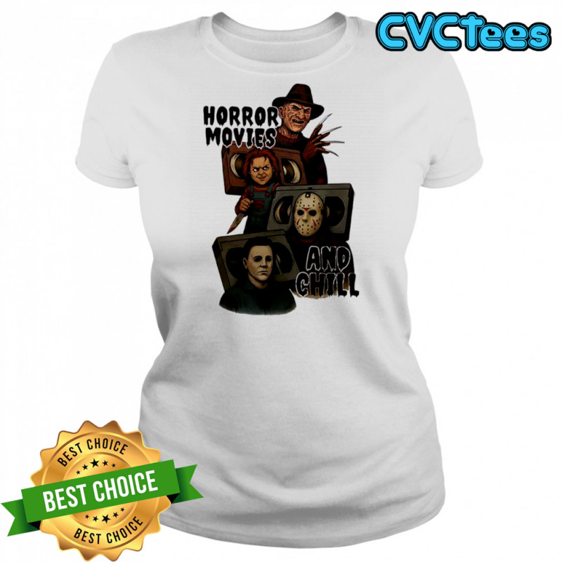 Horror Movies and Chill monster shirt Women's T-shirt