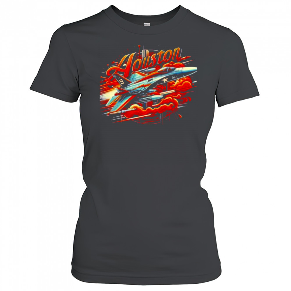 Houston Astros fighter art shirt Women's T-shirt