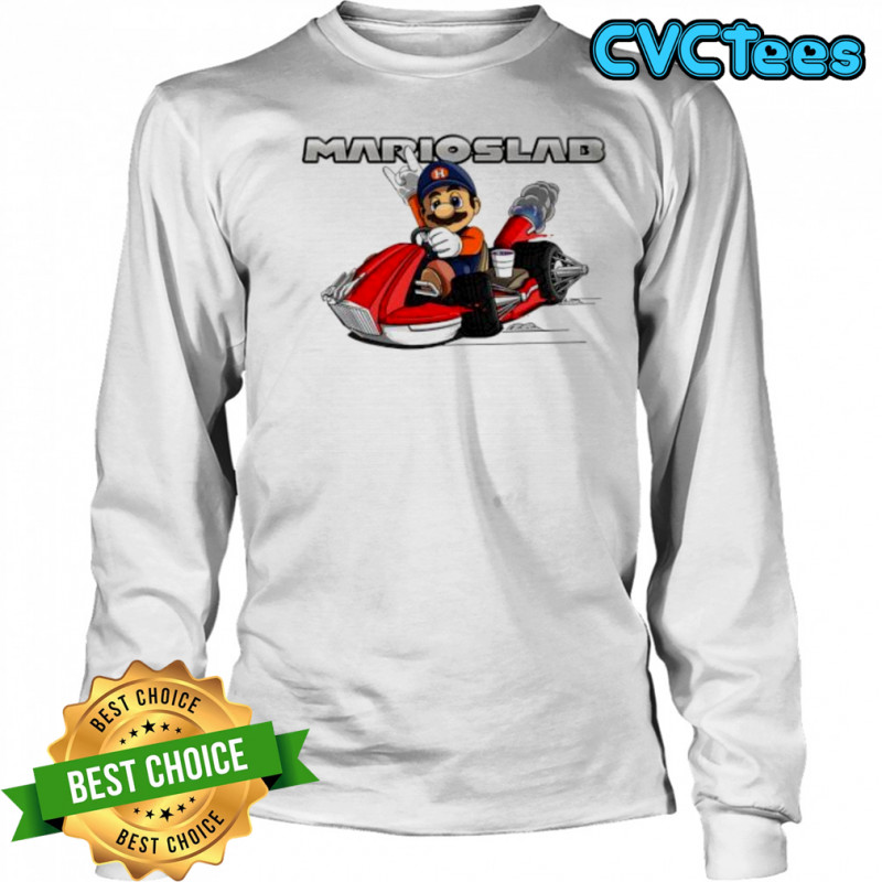 Houston Astros Mario sleigh shirt Long Sleeved