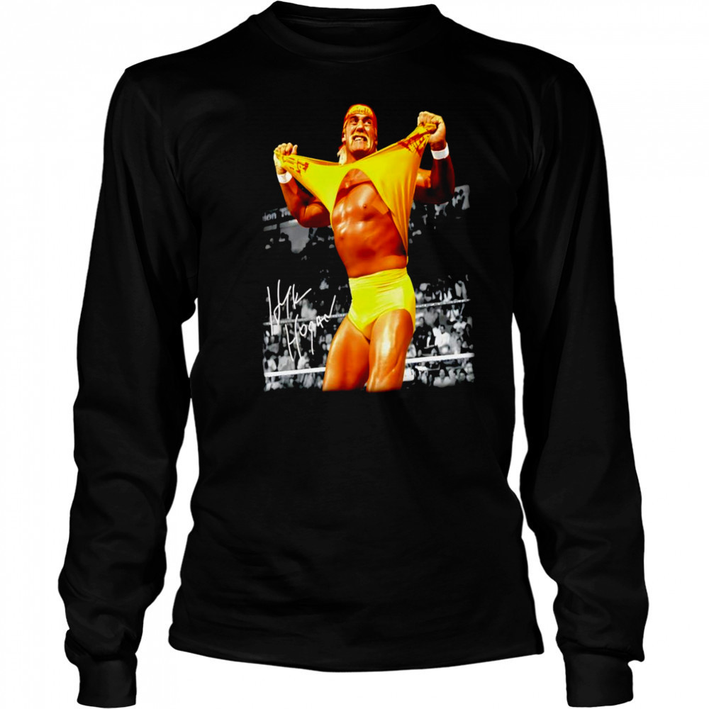 Hulk Hogan Hulkamania graphic shirt Long Sleeved