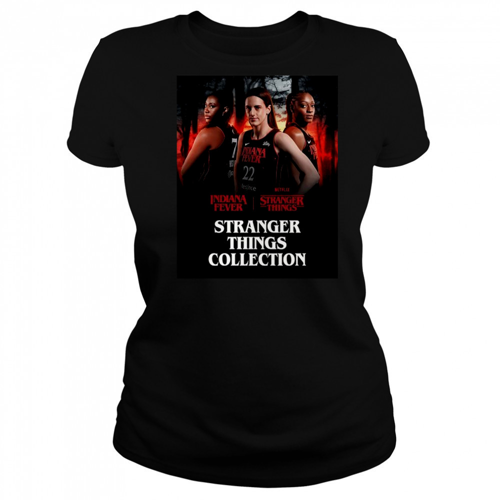 Indiana Fever X Stranger Things Collection posters shirt Women's T-shirt