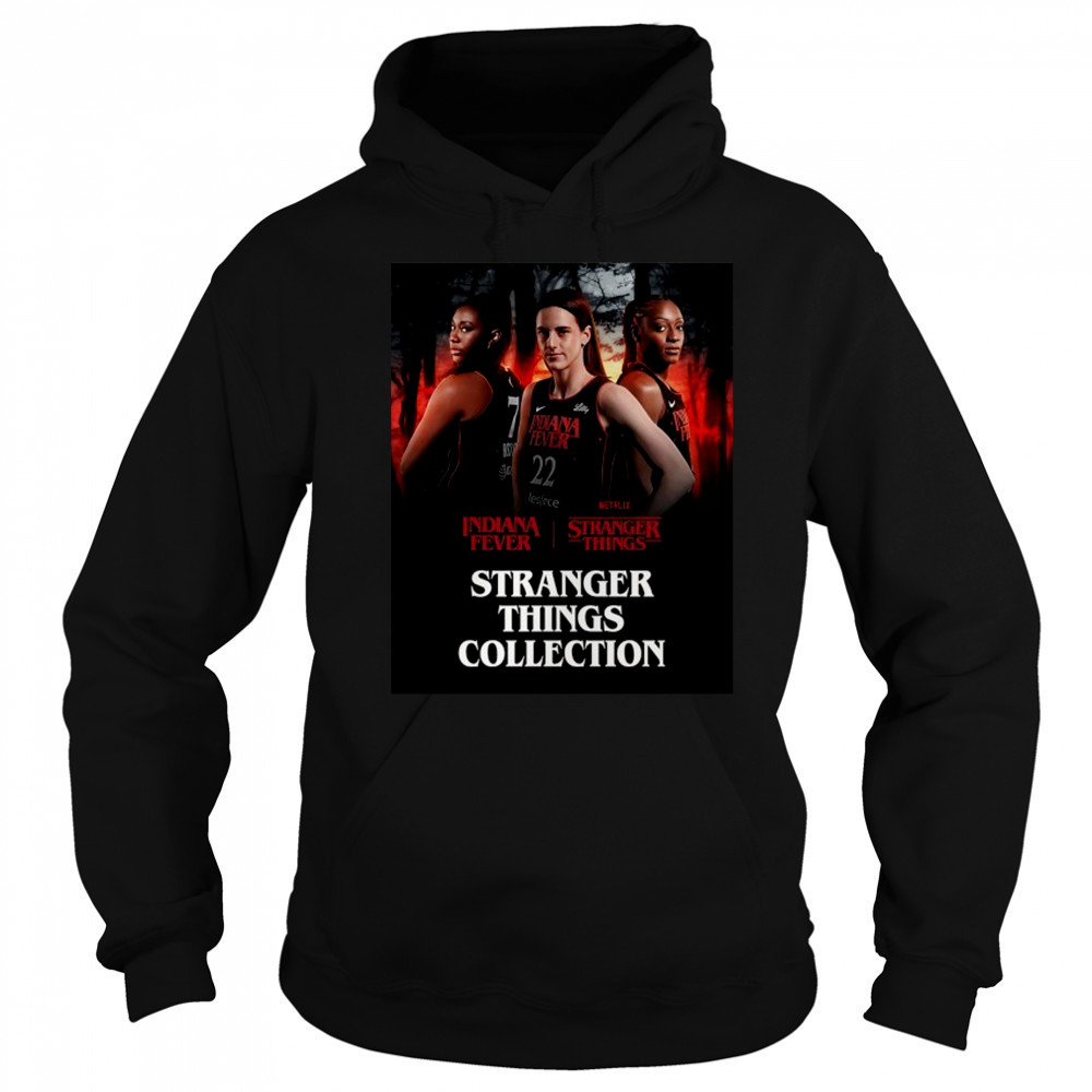 Indiana Fever X Stranger Things Collection posters shirt Sweatshirt