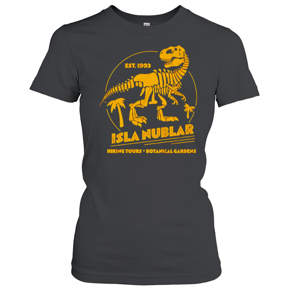 Isla Nublar hiking tours Botanical gardens shirt Women's T-shirt