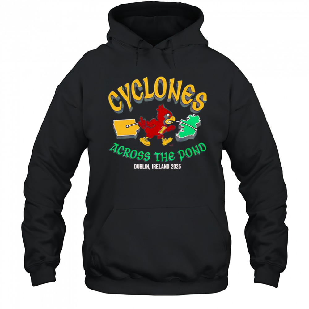 ISU Ireland Game across the pond shirt Hoodie