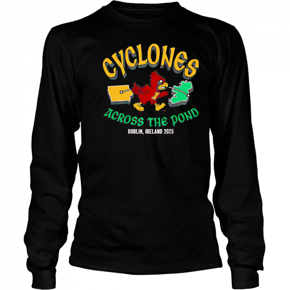 ISU Ireland Game across the pond shirt Long Sleeved