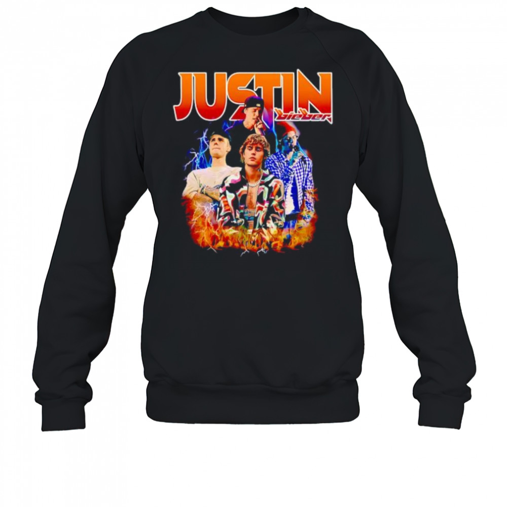 Justin Bieber graphic shirt Sweatshirt