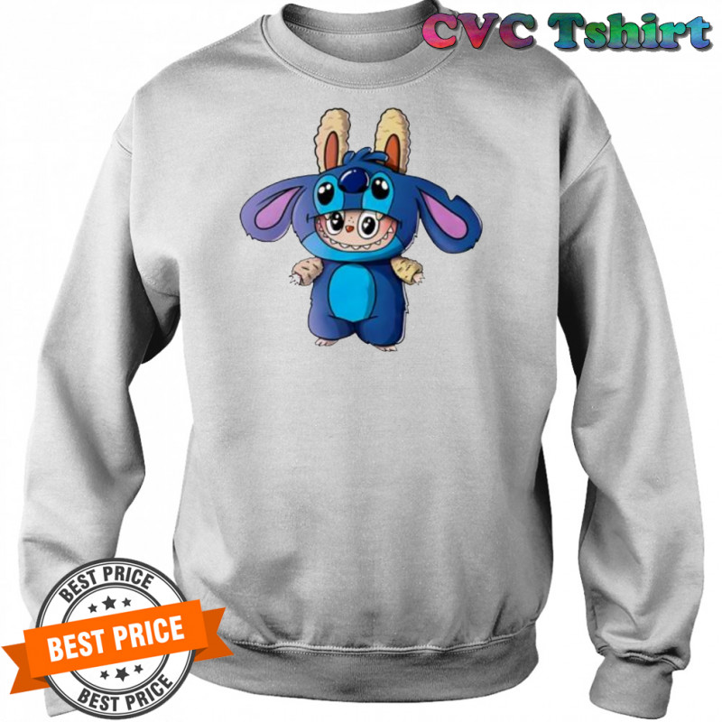 Labubu Stitch cute shirt Sweatshirt