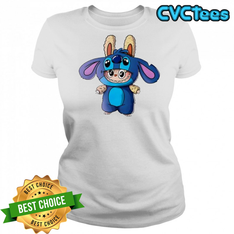 Labubu Stitch cute shirt Women's T-shirt