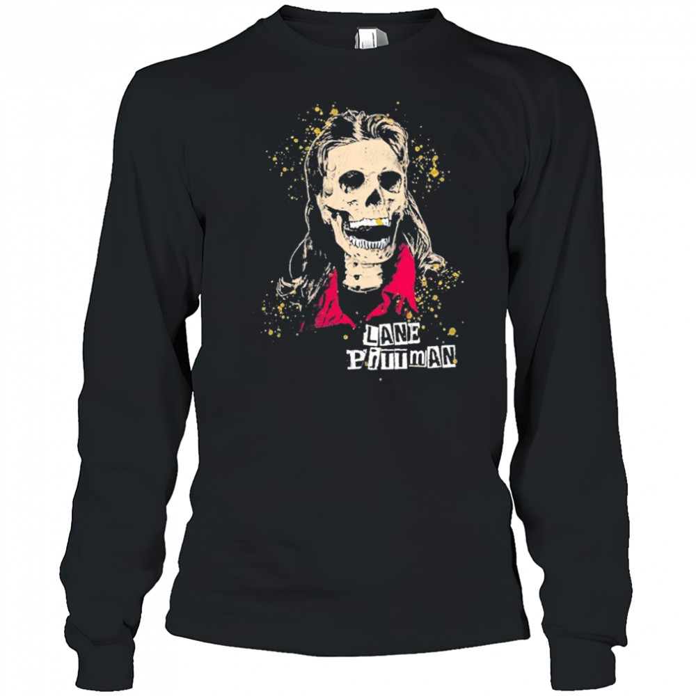 Lane Pittman Skull T-shirt Long Sleeved
