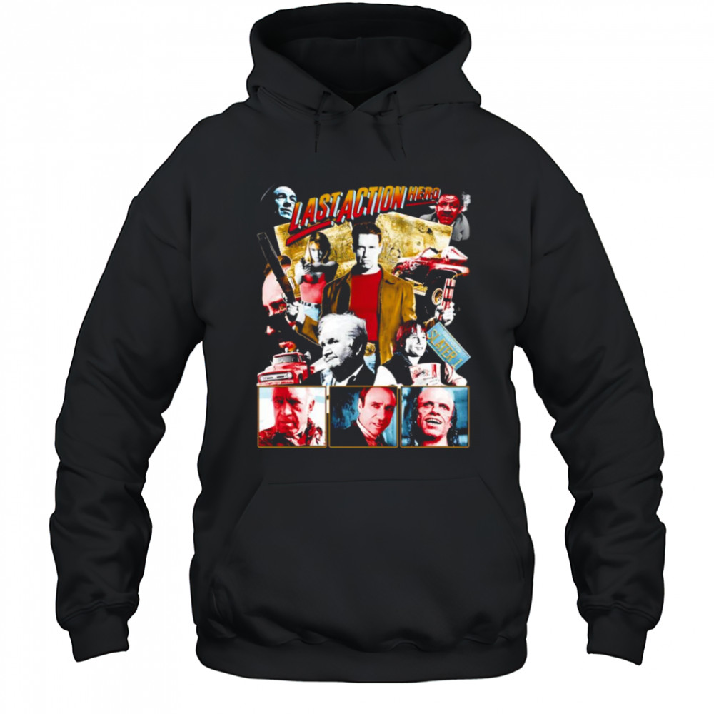 Last action hero Slater 1993 shirt Hoodie