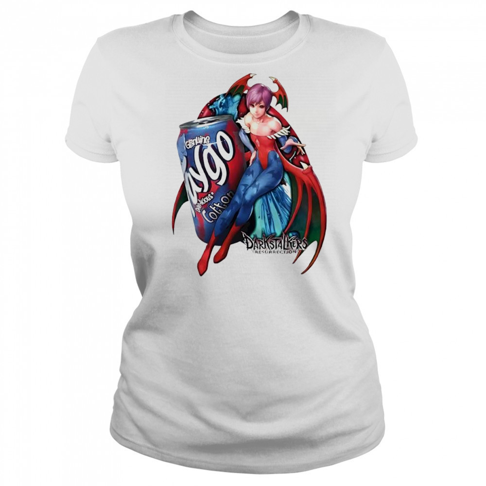 Lilith Aensland Darkstalkers Resurrection Faygo Cotton Candy Soda shirt Women's T-shirt