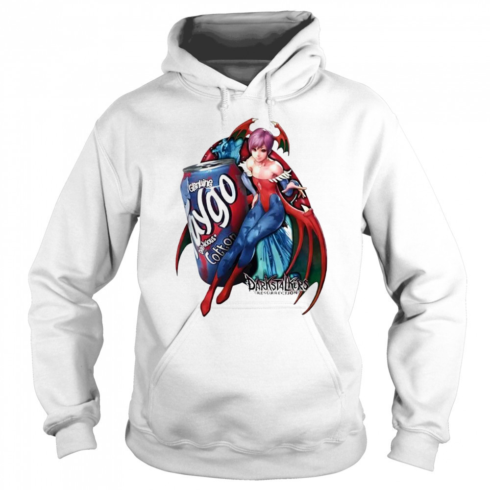 Lilith Aensland Darkstalkers Resurrection Faygo Cotton Candy Soda shirt Sweatshirt