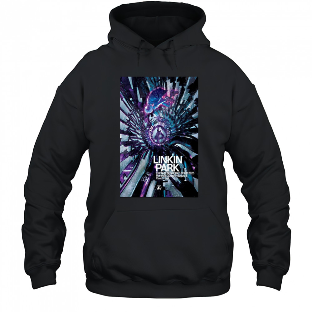 Linkin Park Aug 6 2025 Centre Bell Montreal QC Poster T-Shirt Hoodie