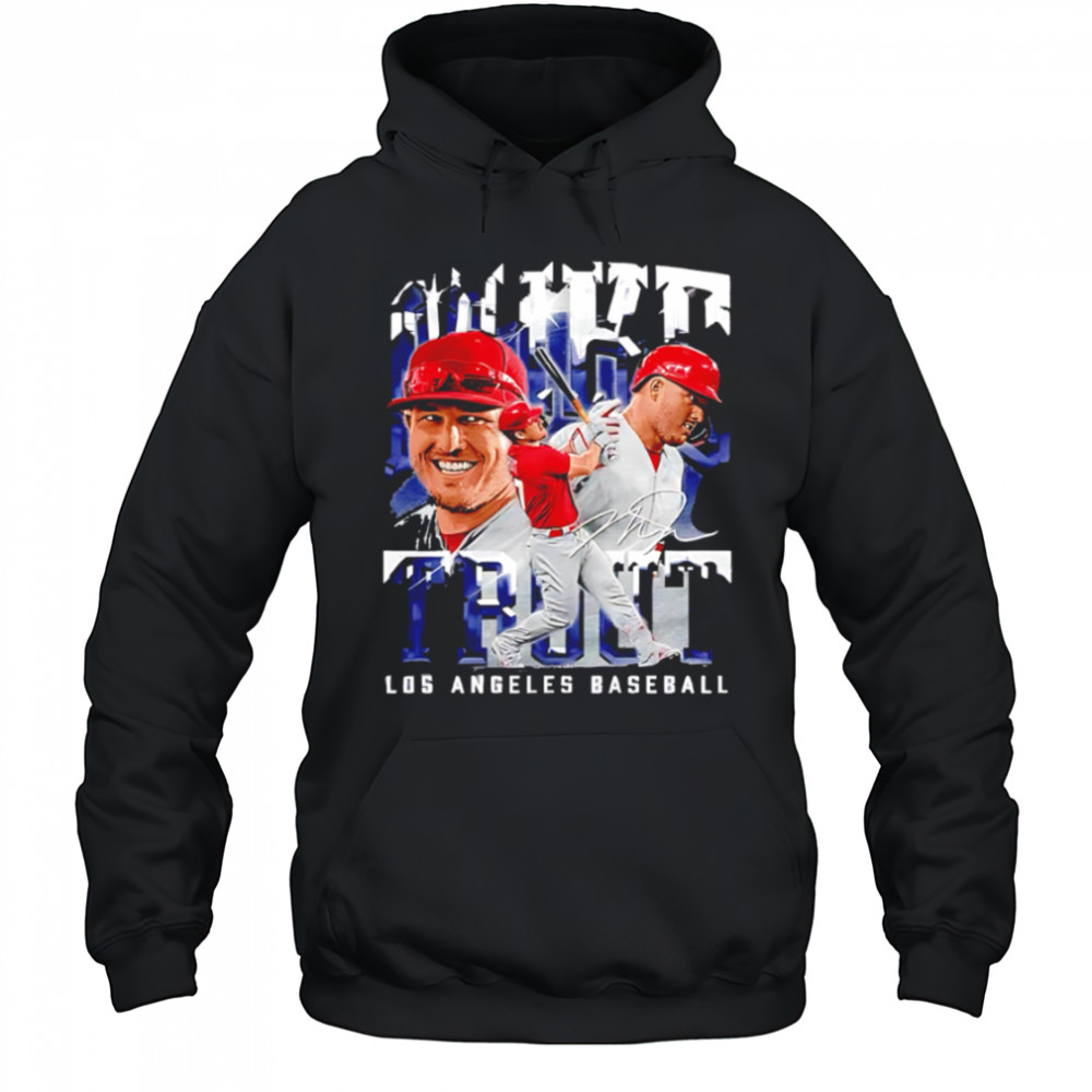 Mike Trout Los Angeles Vintage graphic shirt Hoodie