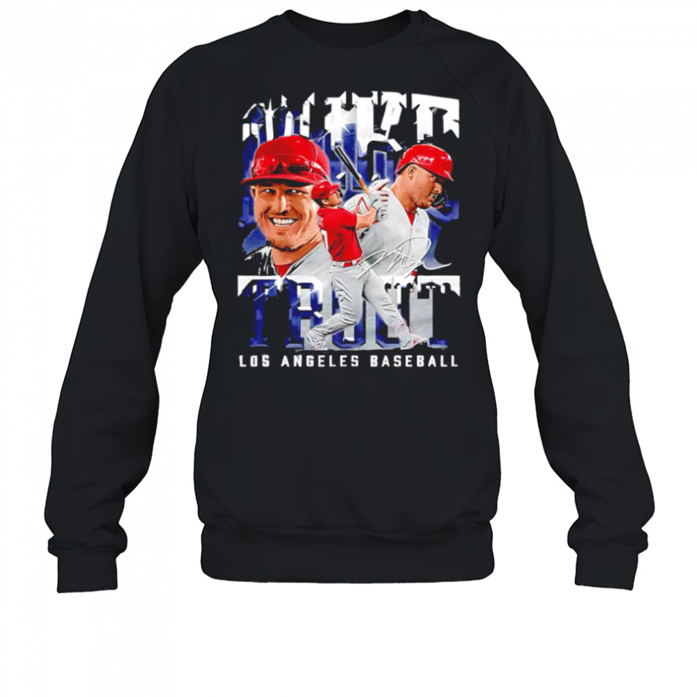 Mike Trout Los Angeles Vintage graphic shirt Sweatshirt