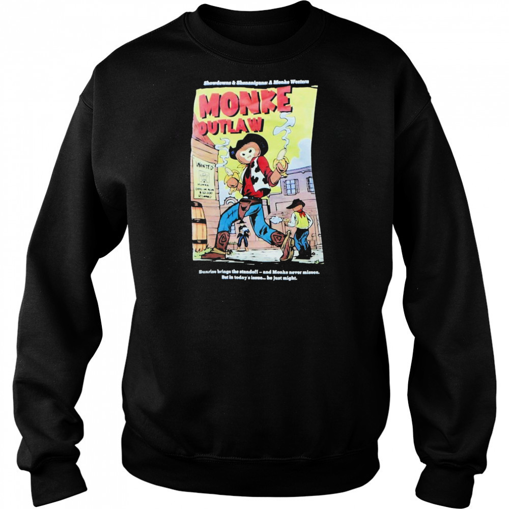 Monke Outlaw Plushie T-shirt Hoodie