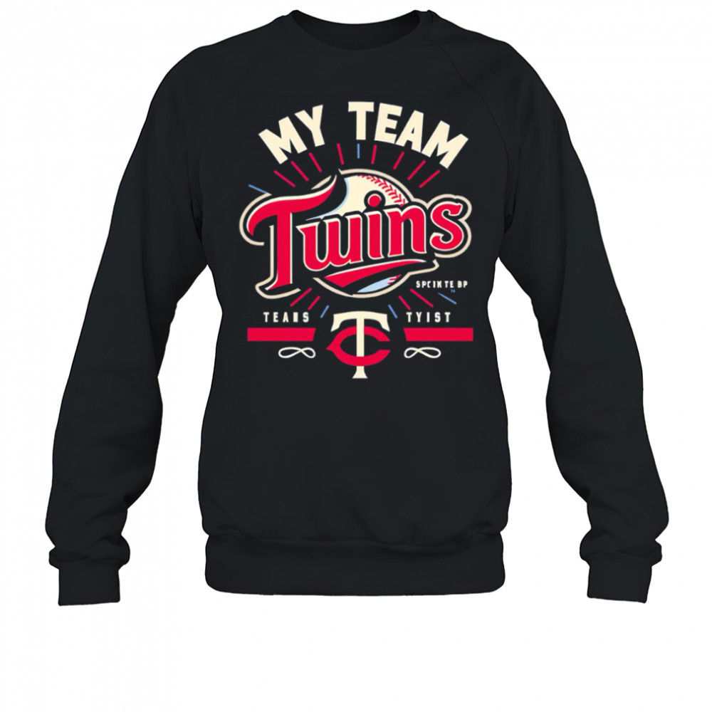 My Team Twins trans twist shirt Sweatshirt
