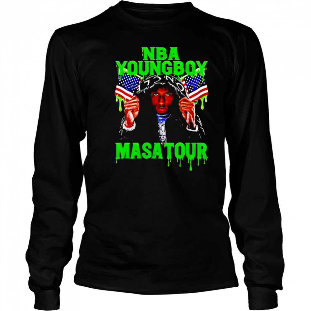Nba Youngboy Masatour shirt Long Sleeved