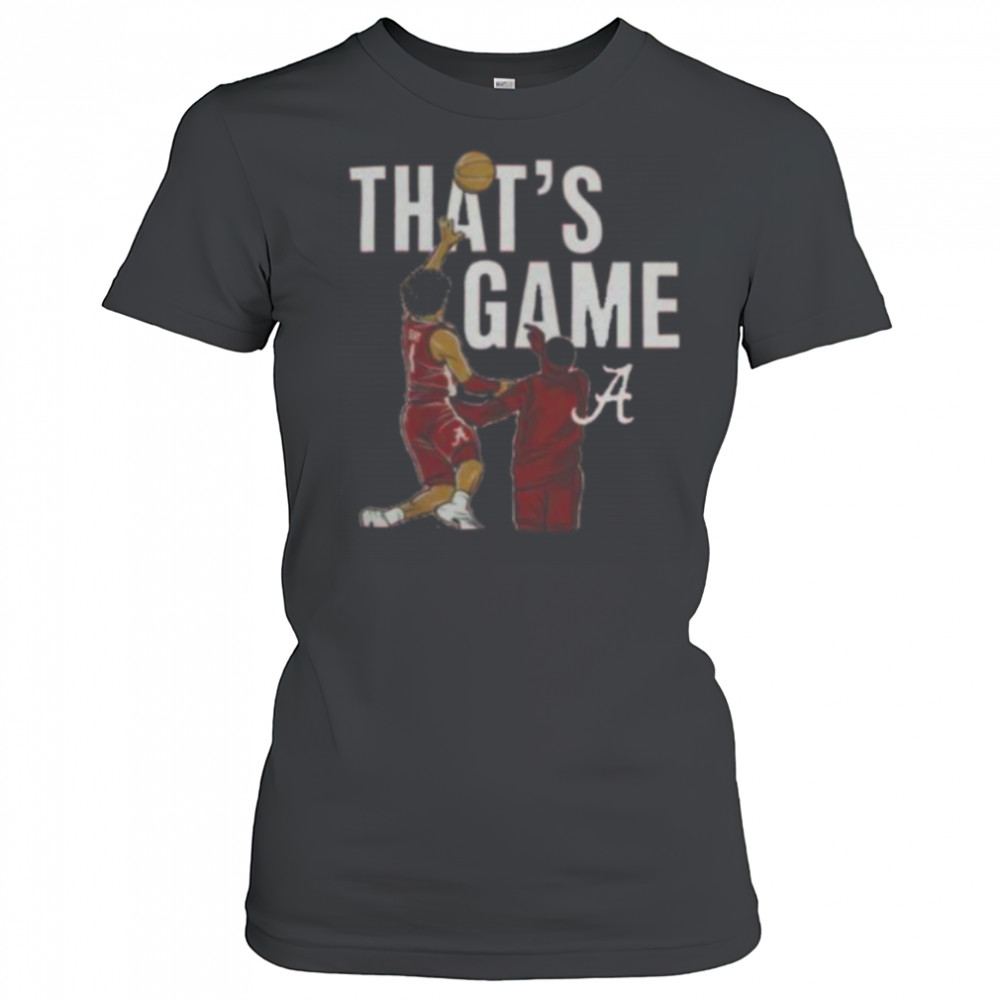NCAA Alabama Basketball Mark Sears That’s Game Shirt Women's T-shirt