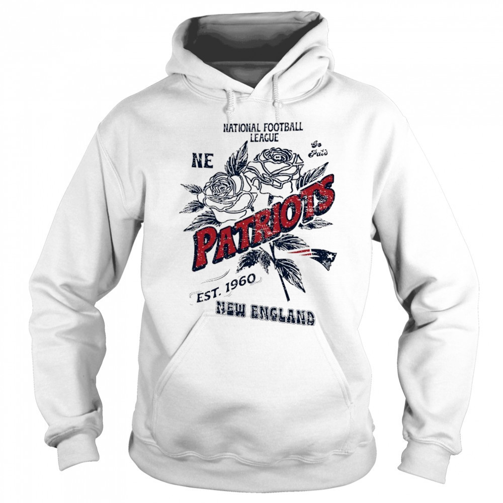 New England Patriots National Football League NE go Pats Stripe Distressed Raglan shirt Sweatshirt