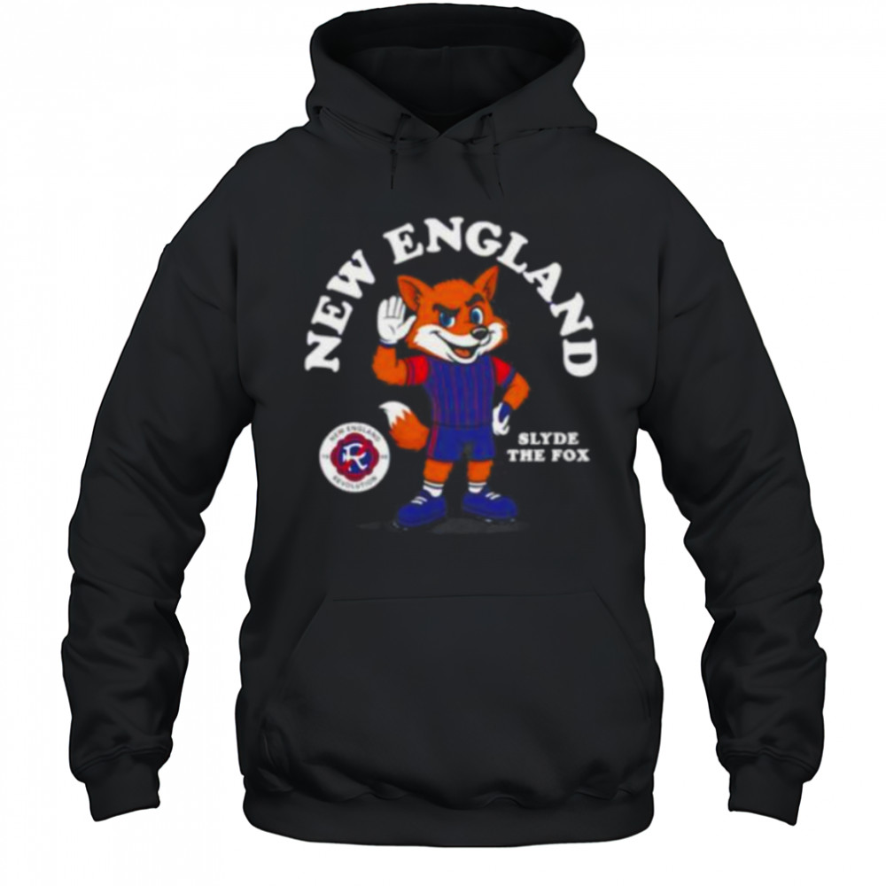New England Revolution Slyde the Fox mascot shirt Hoodie