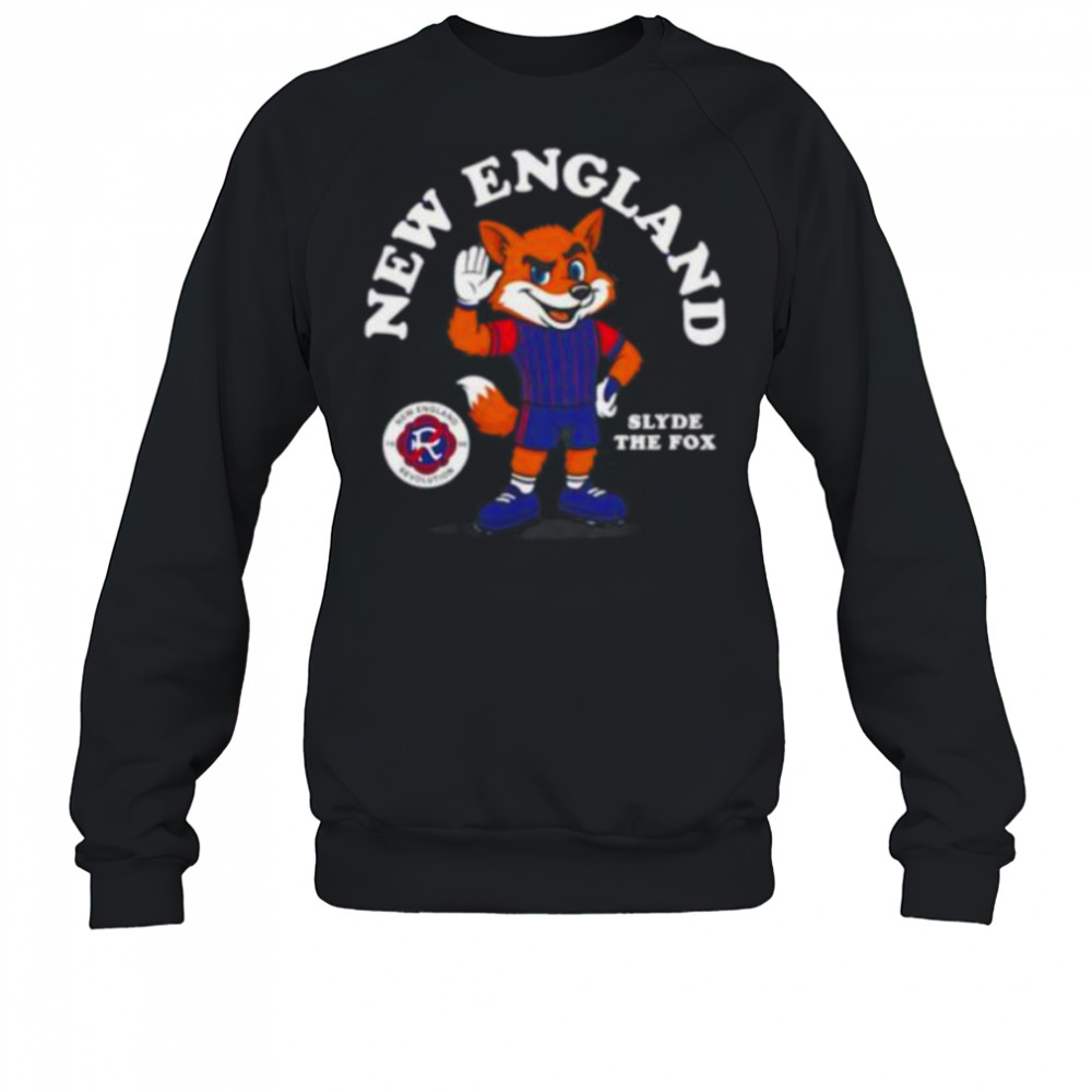 New England Revolution Slyde the Fox mascot shirt Sweatshirt
