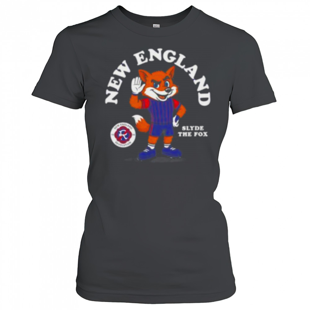New England Revolution Slyde the Fox mascot shirt Women's T-shirt