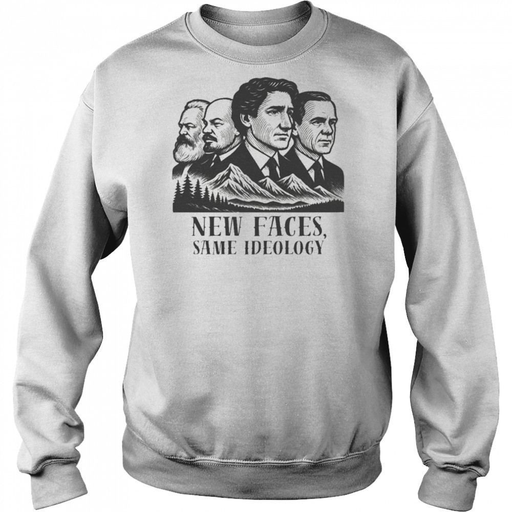New Faces Same Ideology T-shirt Hoodie