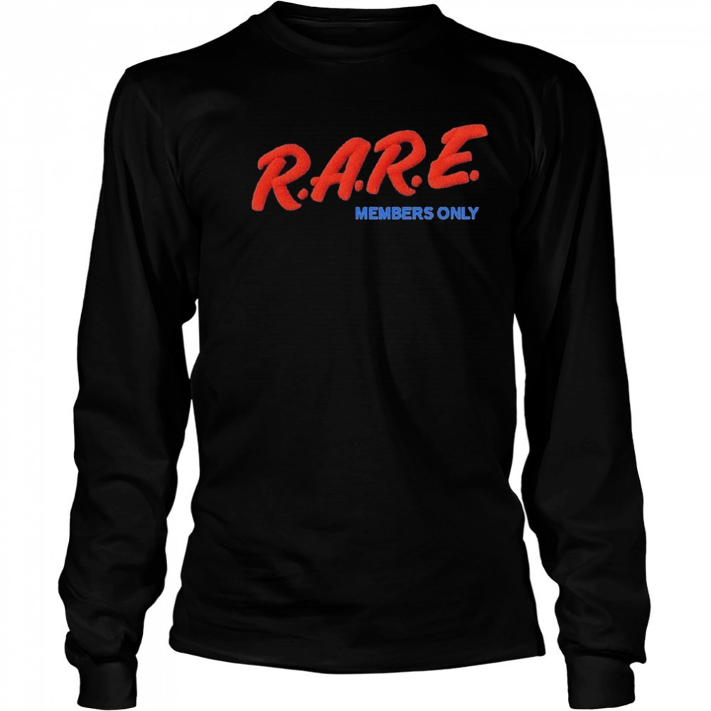 Outrank Rare Members Only T-shirt Long Sleeved